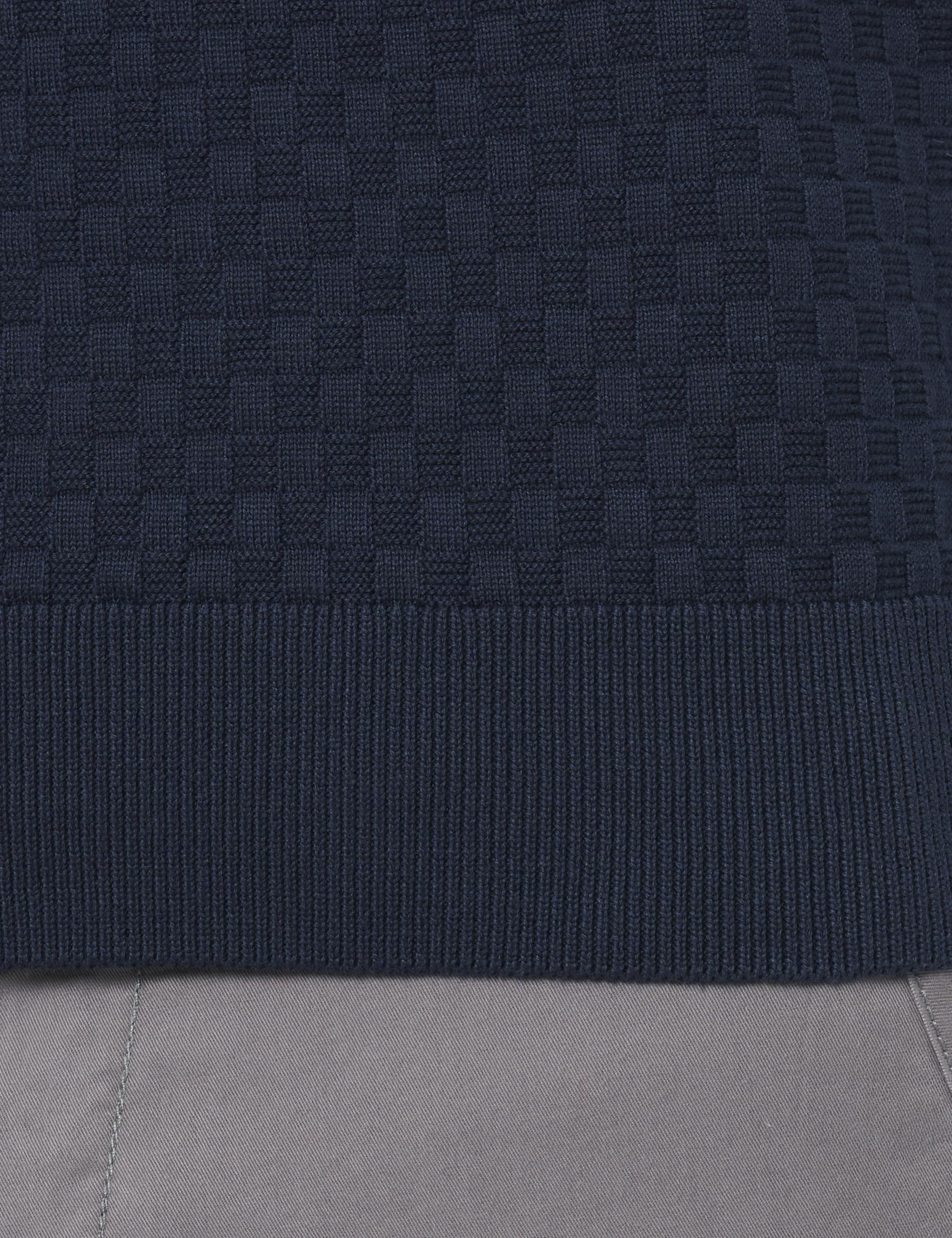Gant Herren Micro Texture C-Neck Pullover