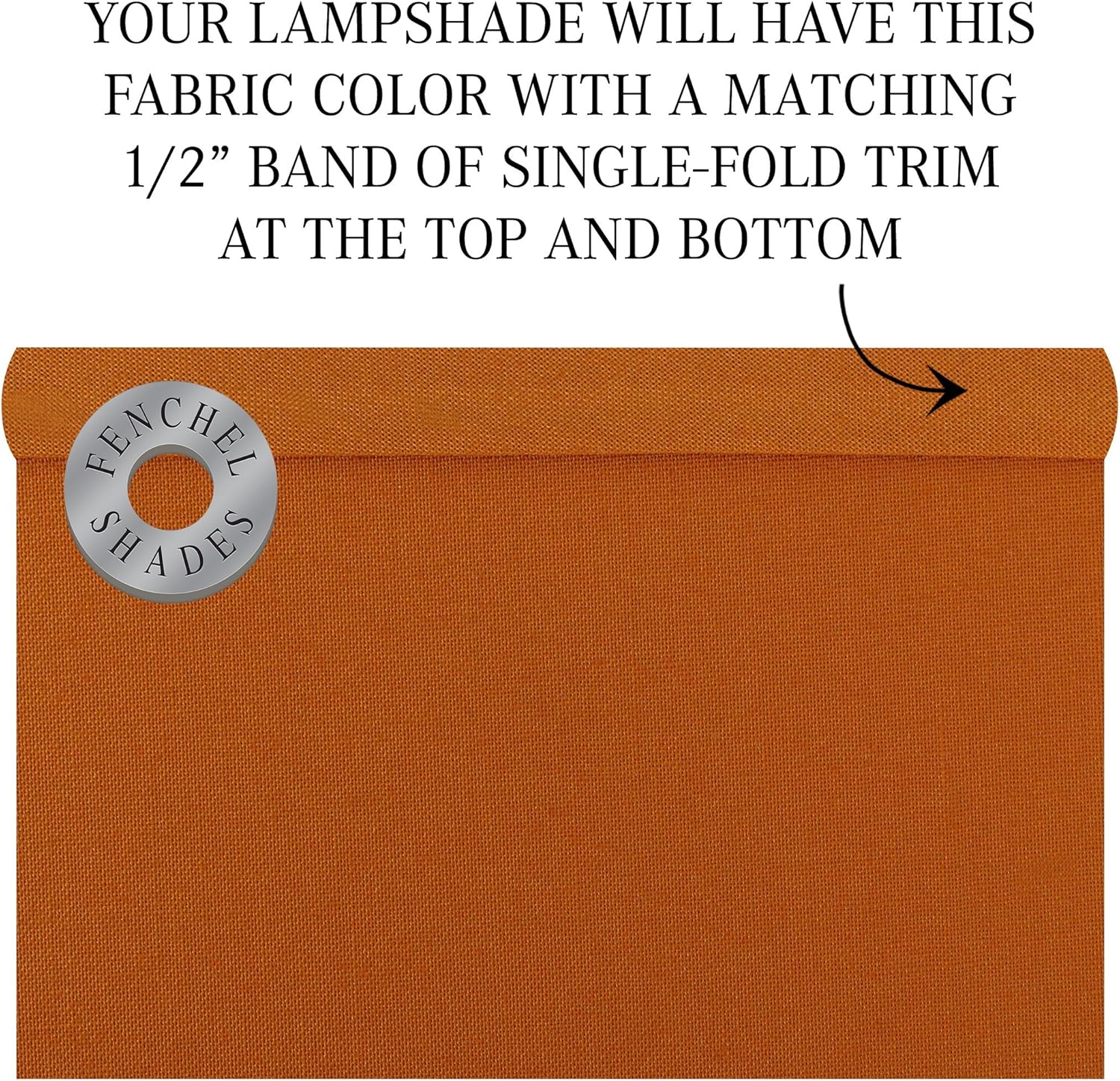 FenchelShades.com Lampshade 5" Top Diameter x 9" Bottom Diameter x 7" Slant Height with Clip-On Attachment for Standard Edison-Style Lightbulb (Linen Cedar)