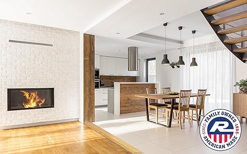 Miniatura 5 de Umbral de superposición de roble preacabado 3 12 pulgadas de ancho x 58 pulgadas de grosor con superposición de 516 pulgadas de alto (6 pies 72 34