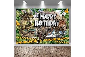 Jurassic Park Birthday Photo Backdrop: Capture Thrilling Moments