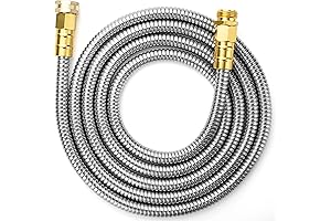 10 Feet Stainless Steel Garden Hose: Unrivaled Durability, Flexibility, and Longevity