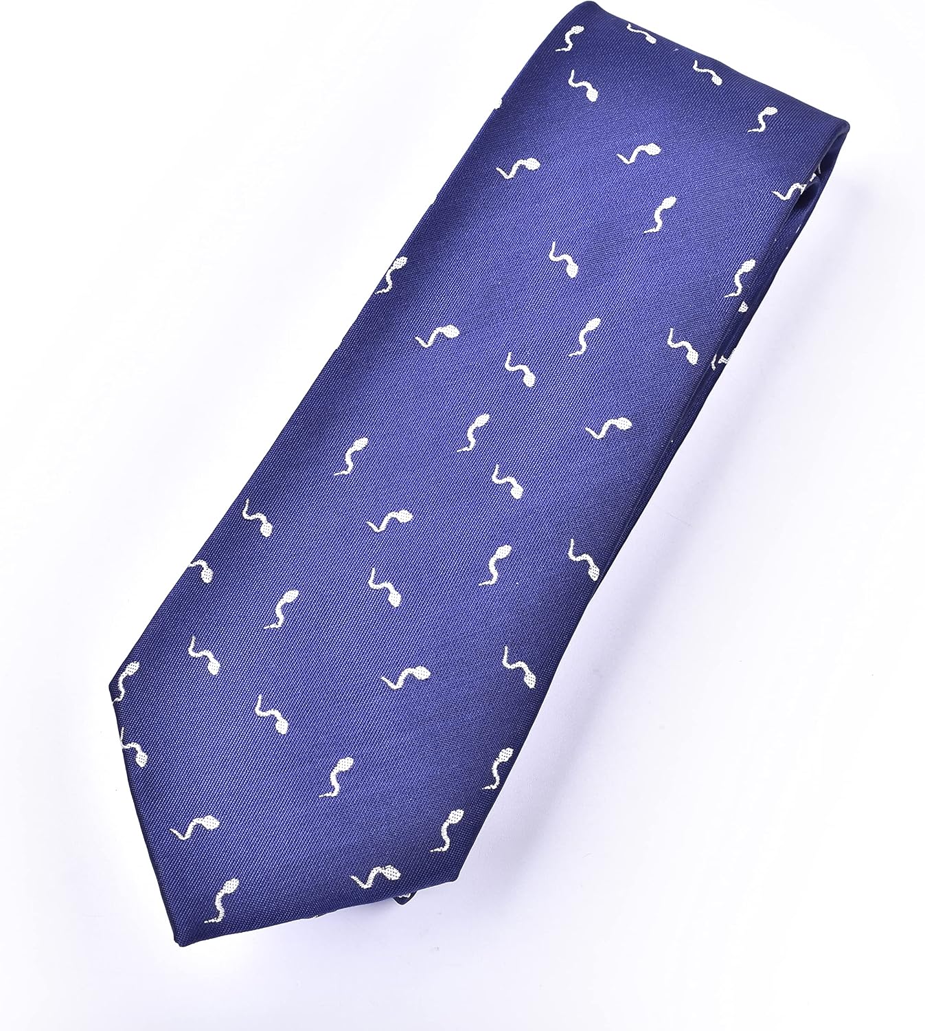Maker V Men's Fertility Necktie - OBGYN & Gynecologist Gift - Men's Baby & White Elephant Gift