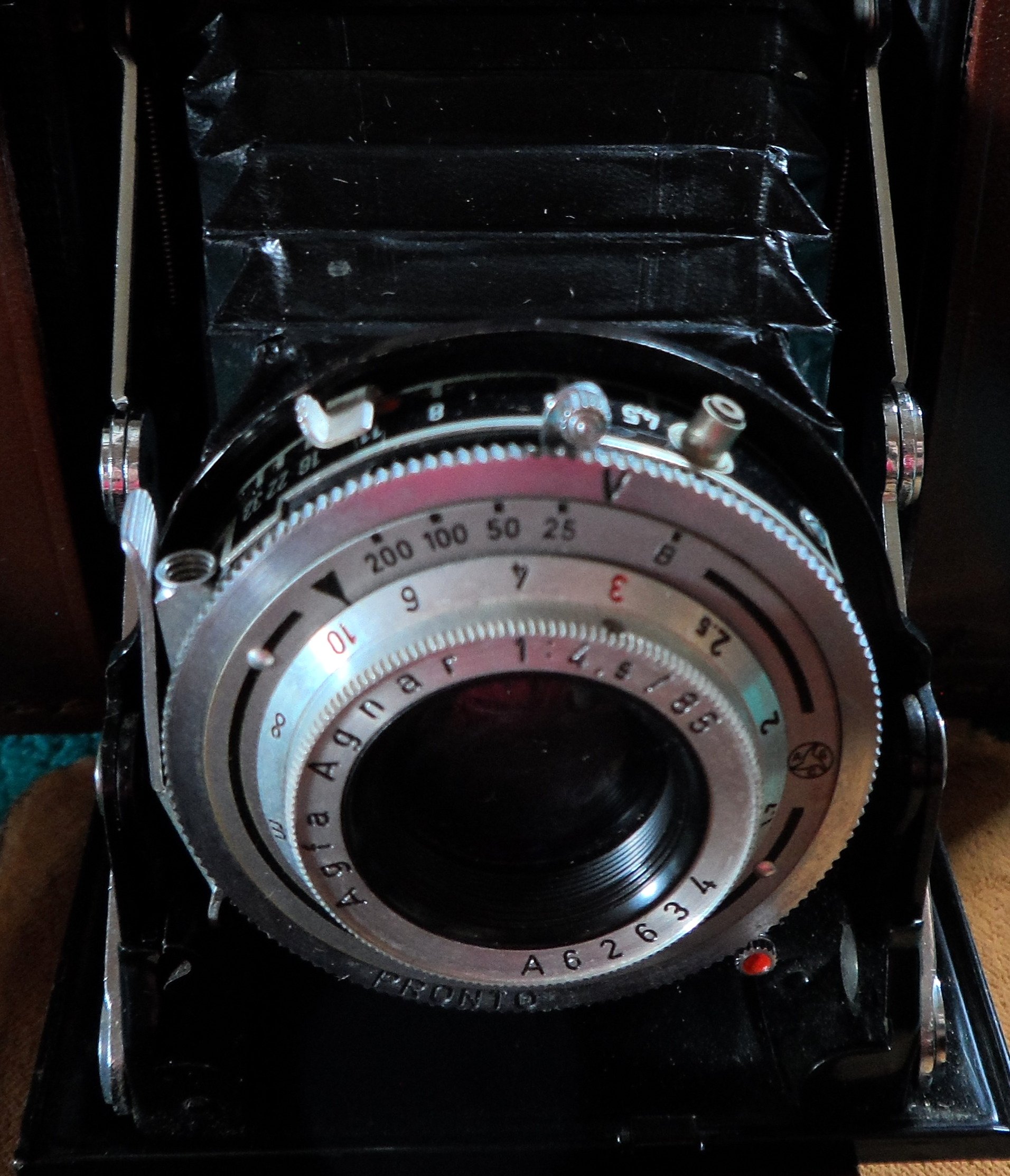 Agfa ISOLETTE II Apotar 85mm F4.5 美品 Agfa Isolette II Apotar 85mm F4.5 ドイツ製