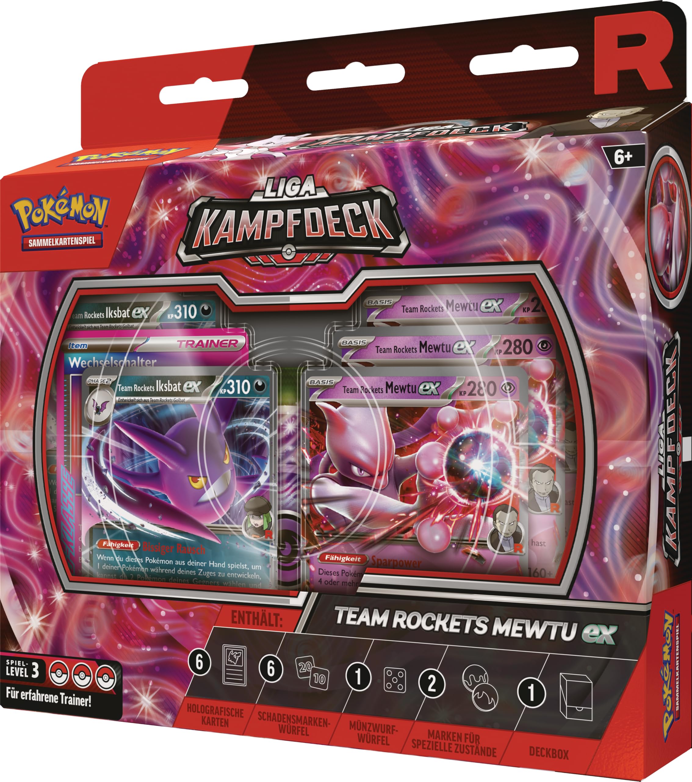 Pokémon (Gioco di carte collezionabili), PKM Leaga Deck Rockets Mewtu