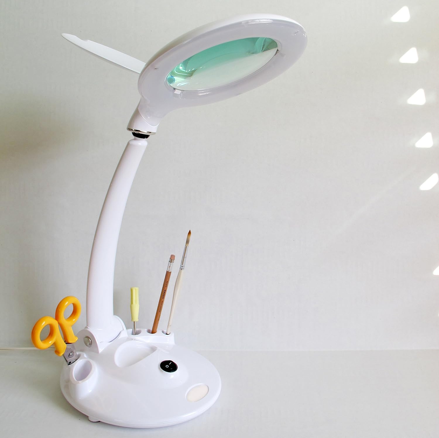 Product Deal OptiLumix – beamEX Reader – Large 5-inch 5 Diopter x2.25 Magnification Lens – Natural Light Bright – 56 SMD LED Magnifying Desk Lamp Buy 1 get 1 🔥 OptiLumix – beamEX Reader – Large 5-inch 5 Diopter x2.25 Magnification Lens – Natural Light Bright – 56 SMD LED Magnifying Desk Lamp