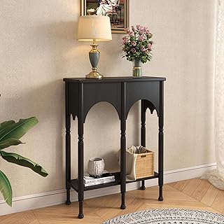 Console Table with Storage Shelf, 28