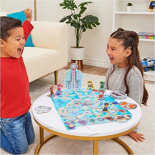 Miniatura 39 de PAW Patrol: The Movie, paquete de 4 juegos Adventure City Memory Match, Pop-Up, dominó de madera y juegos de vigilancia, juguetes de la Patrulla