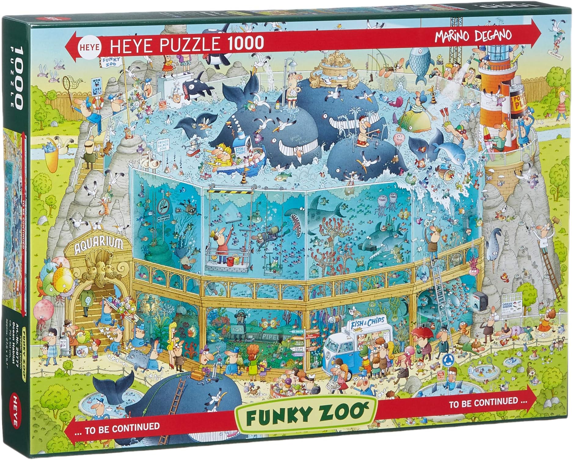 29777 "Ocean Habitat Puzzle (1000-Piece)
