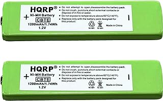 HQRP 2-Pack Battery for Sony NW-MS9 NW-MS11 TCM-80V WM-EX190 WM-EX615 WM-EX670 WM-EX672 MZ-R55 + HQRP Coaster