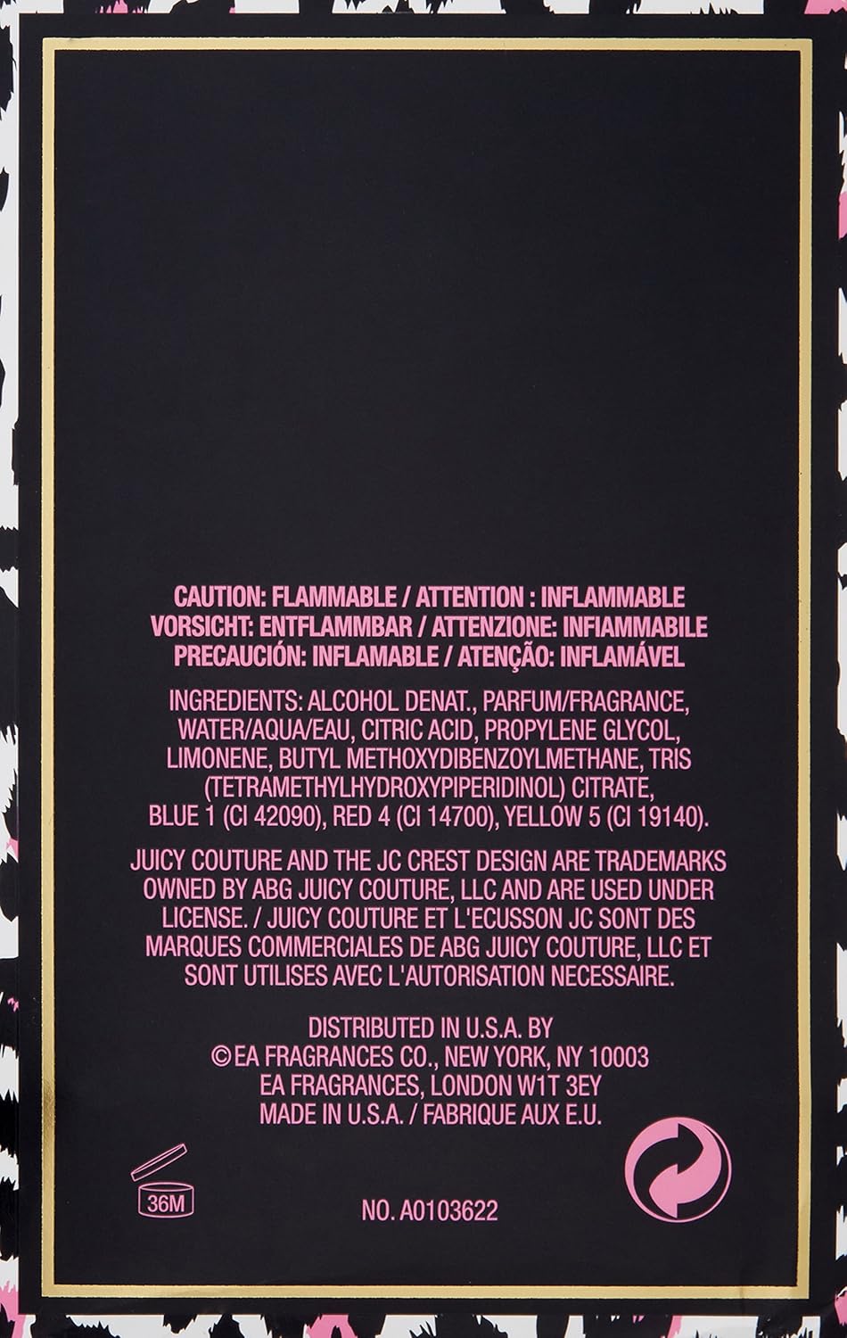 Juicy Couture I Love Juicy Couture Eau De Parfum, Women's Perfume with Notes of Candy Apple, Tiger Lily & Patchouli - Fruity & Floral Perfume for Women, EDP Spray, 3.4 fl oz - Image 3