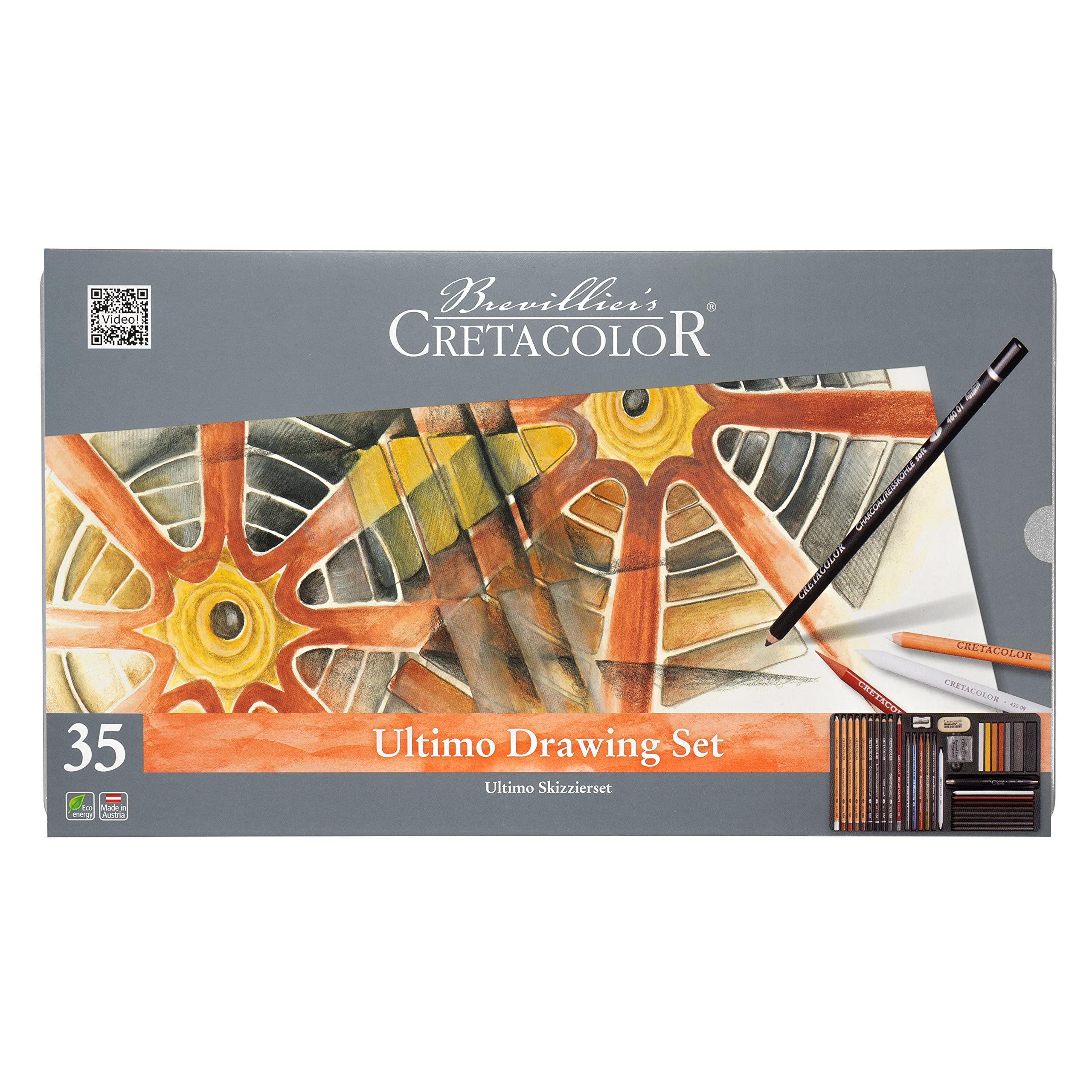 Set da disegno matite grasse ad olio - CRETACOLOR