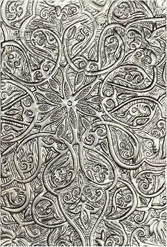 Sizzix Embossed Folder Engraved / 3D Texture Fades Embossing Folder - Engraved By Tim Holtz 664249 Authentic Japan Product