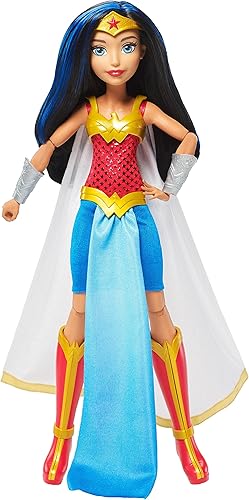 Muñeca de acción para niñas Wonder Woman Premium DC Super Hero 12 pulgadas disponible en Yaxa Costa Rica