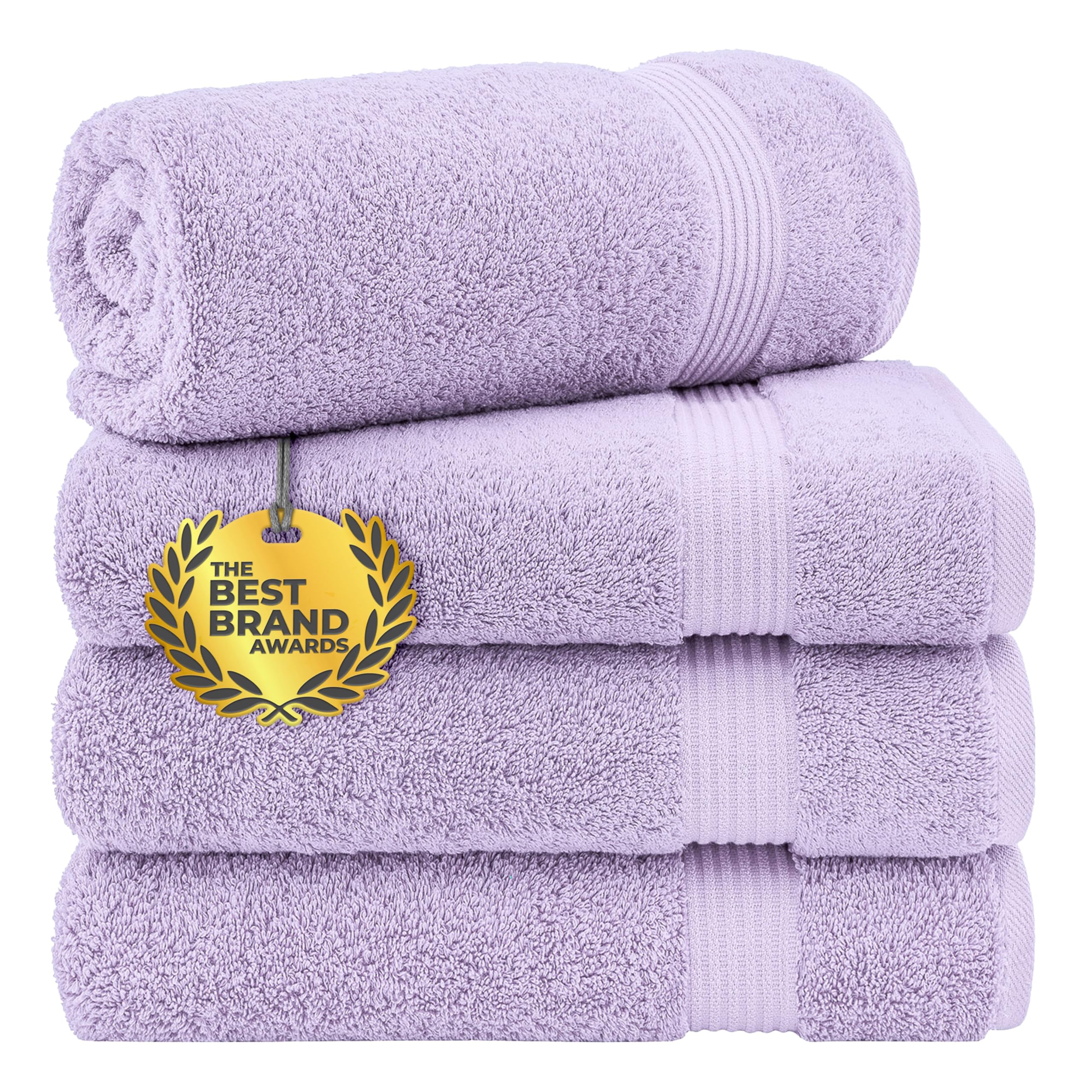 Cotton Paradise Asciugamani da bagno in 100% cotone, 4 pezzi