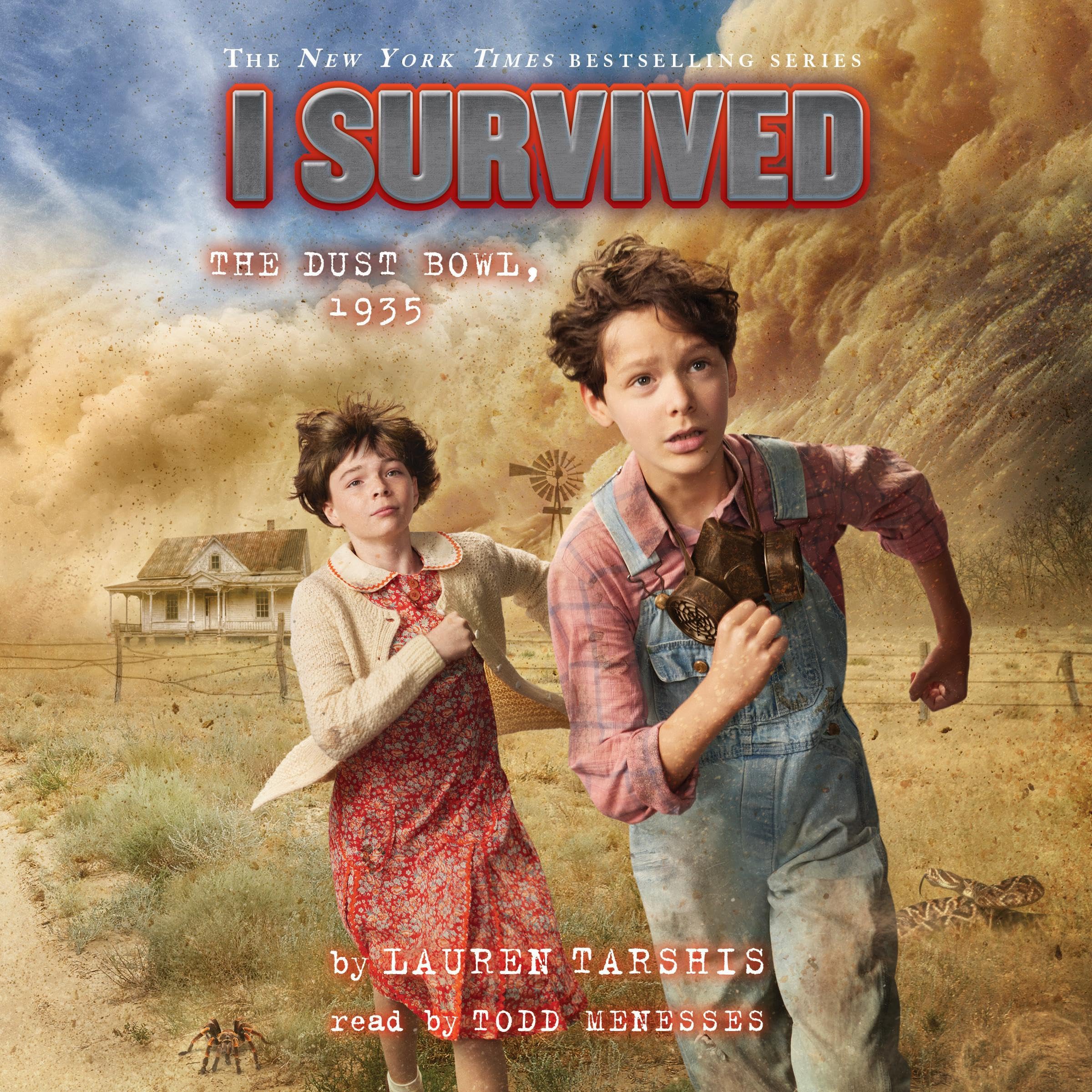 Cover art for I Survived the Dust Bowl, 1935