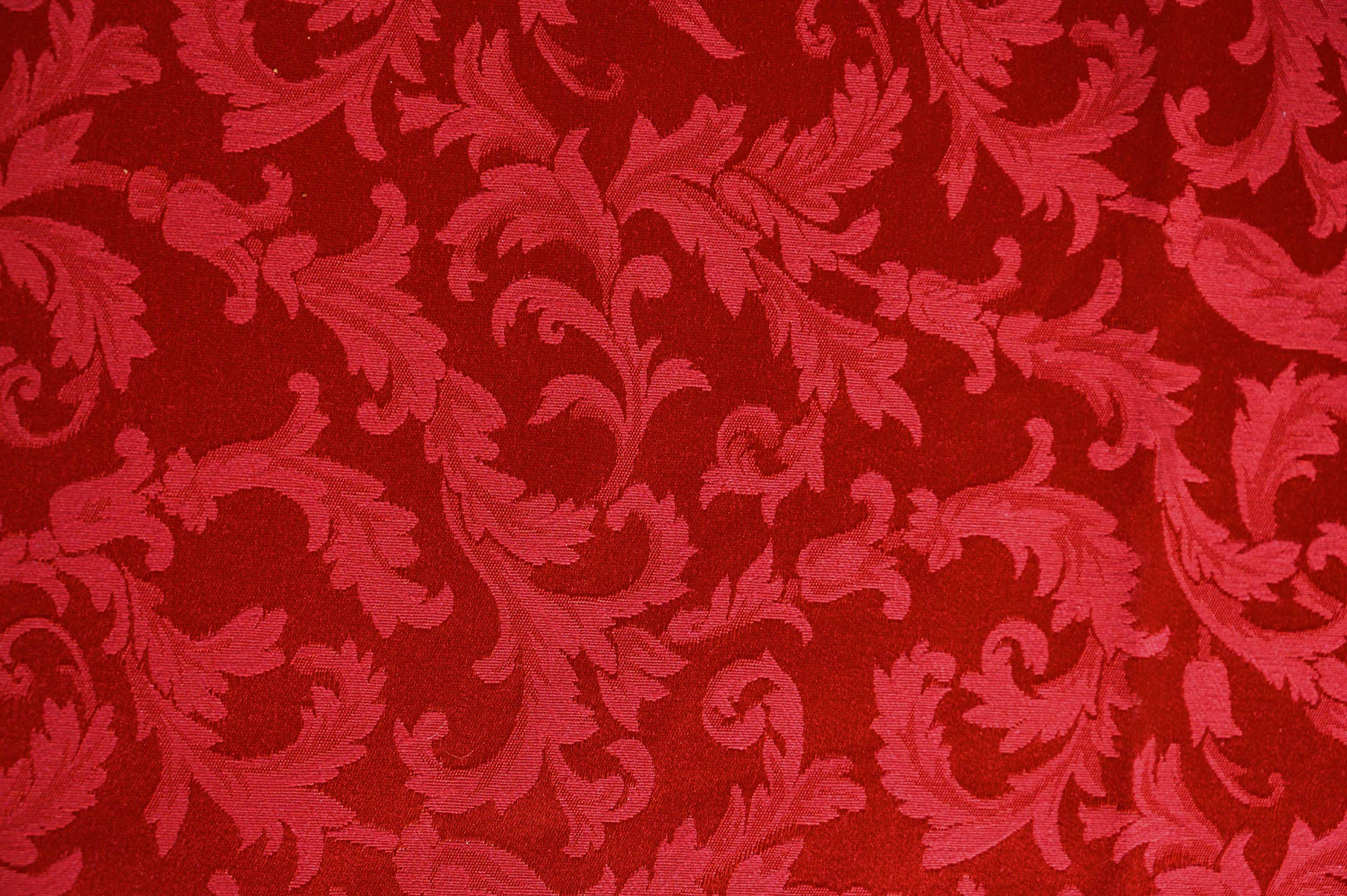 Giovanni Dolcinotti | Mantel Rectangular navideño 140 x 280 cm Jacquard damascado – 12 plazas – 100% Fabricado en Italia – Color Rojo