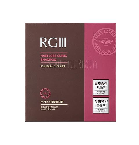 Miniatura 2 de RGIII - Champú para clínica de regeneración capilar con saponina de ginseng rojo purificado y 6 ingredientes derivados naturalmente para la pérdida