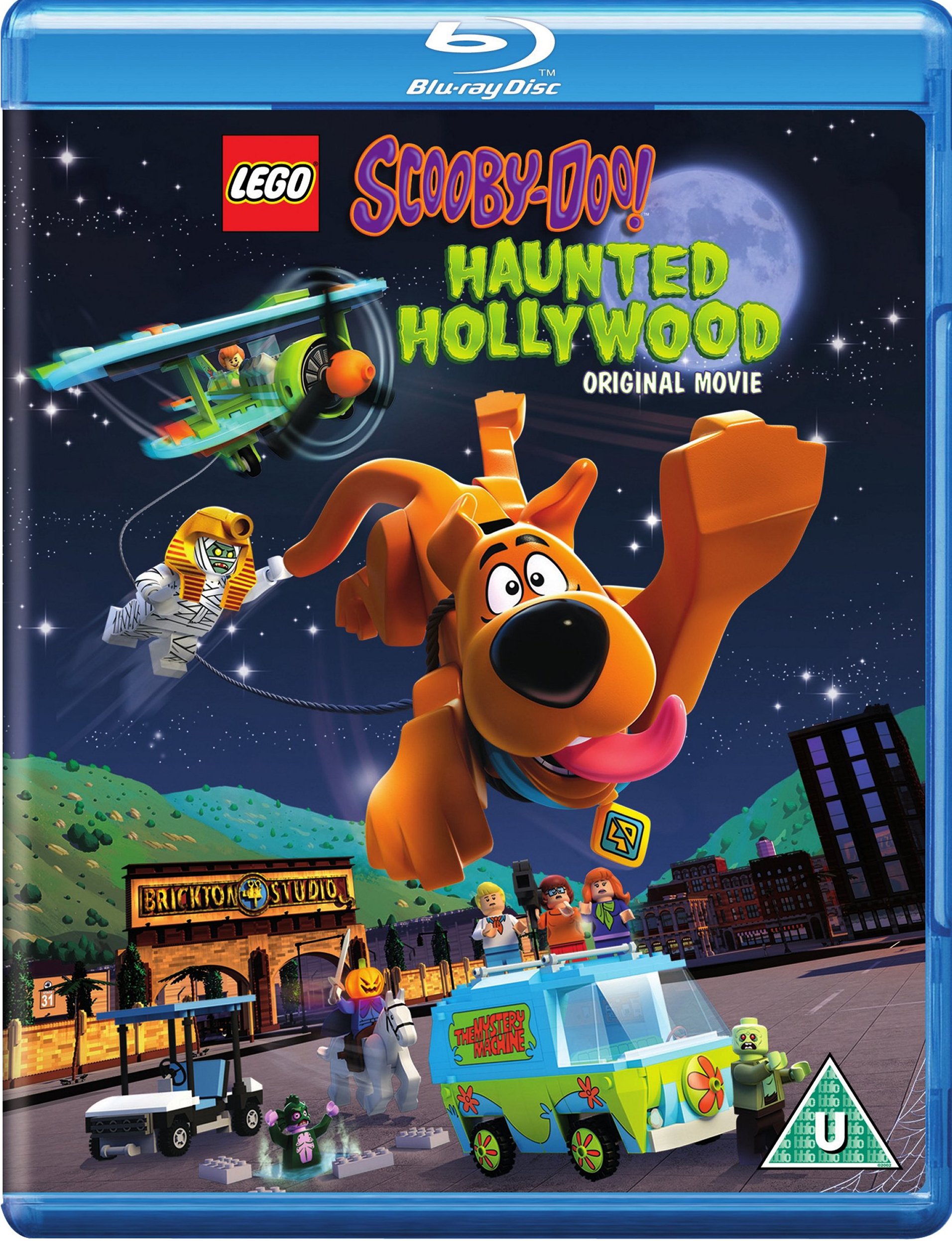 Lego Scooby-Doo Haunted Hollywood Includes Digital Download Blu-ray 2016 Region Free