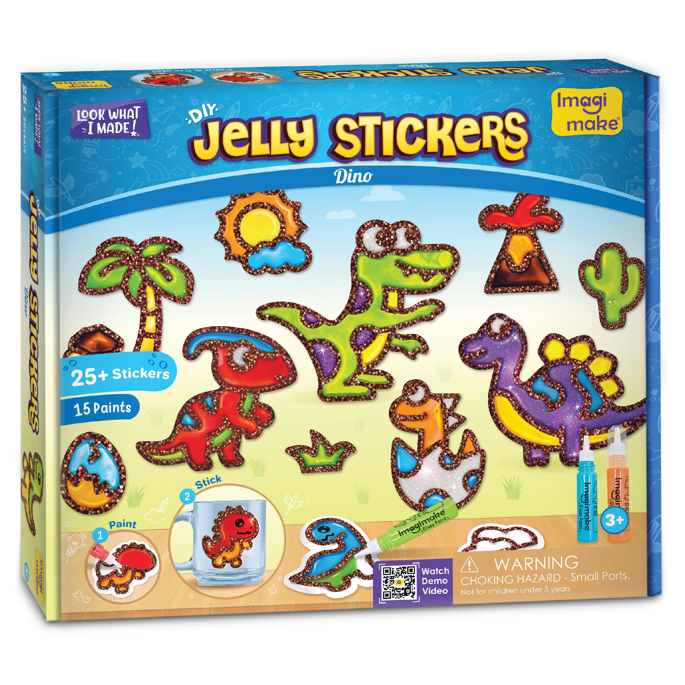 Imagimake DIY Jelly Stickers | Flowers & Butterflies | Craft Kit | Age 3+ — Amazon image 11