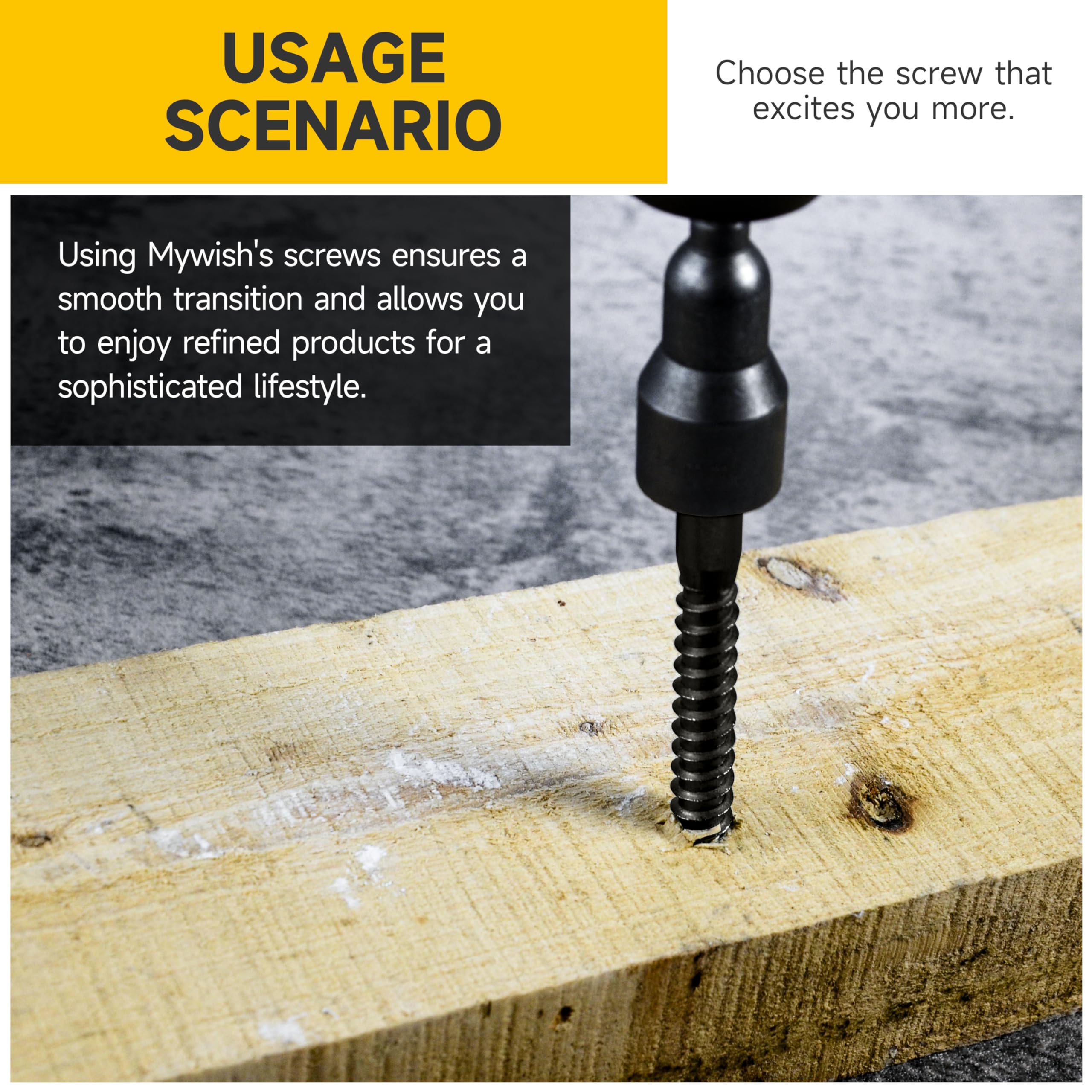 Stainless Steel Lag Screws - 20 Sets, Heavy Duty -6