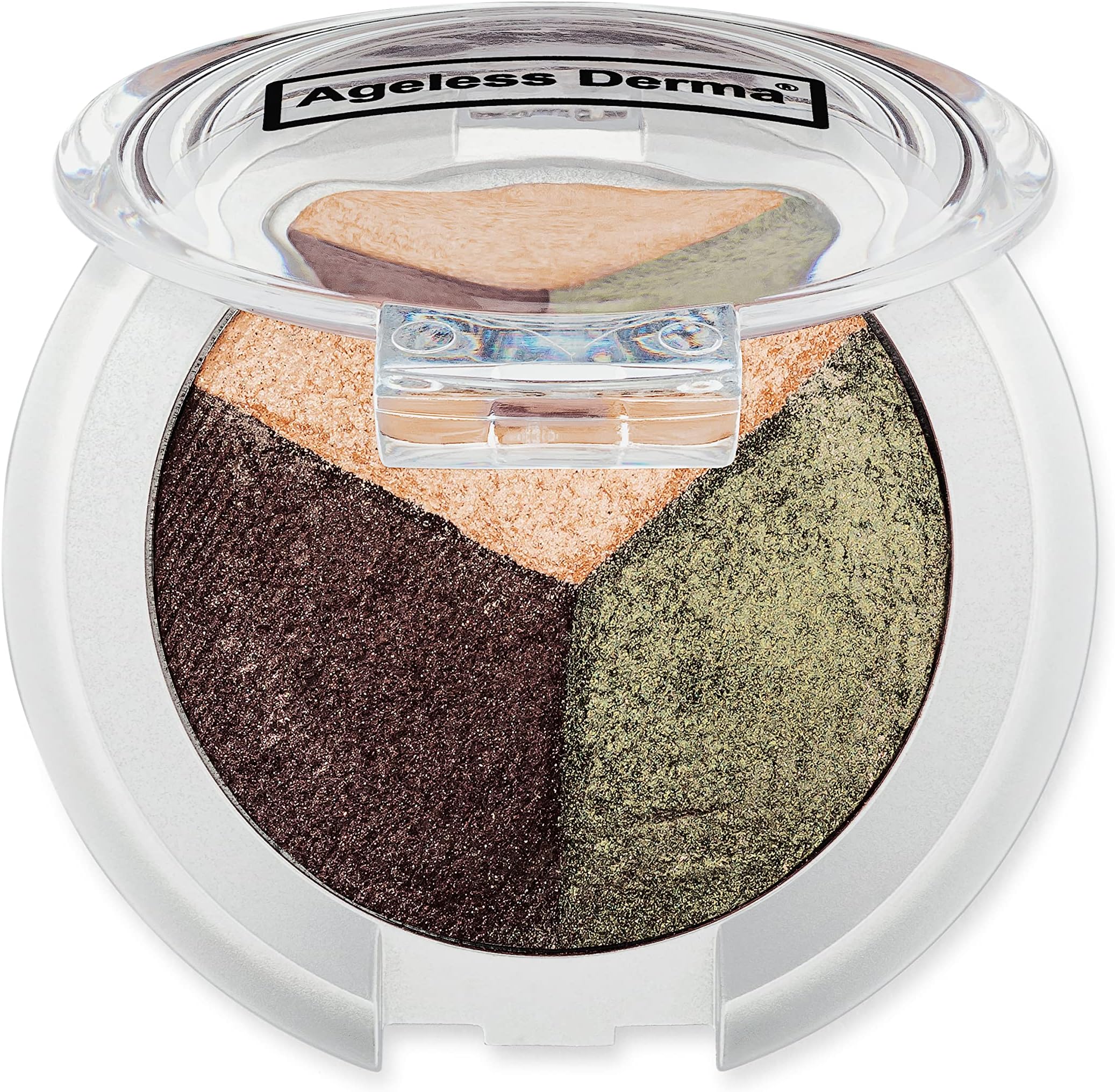 Mineral Makeup Baked Eyeshadow Trio-Vegan Eye shadow (Olive)