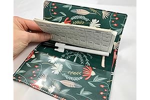 Duplicate Checkbook Cover with Pen Holder