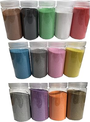 Rhinestone Paradise - Sabbia decorativa, 600 g, sabbia al quarzo, decorazione da tavolo, colori: nero, bianco, verde, blu, rosso, grigio, giallo, oro, argento