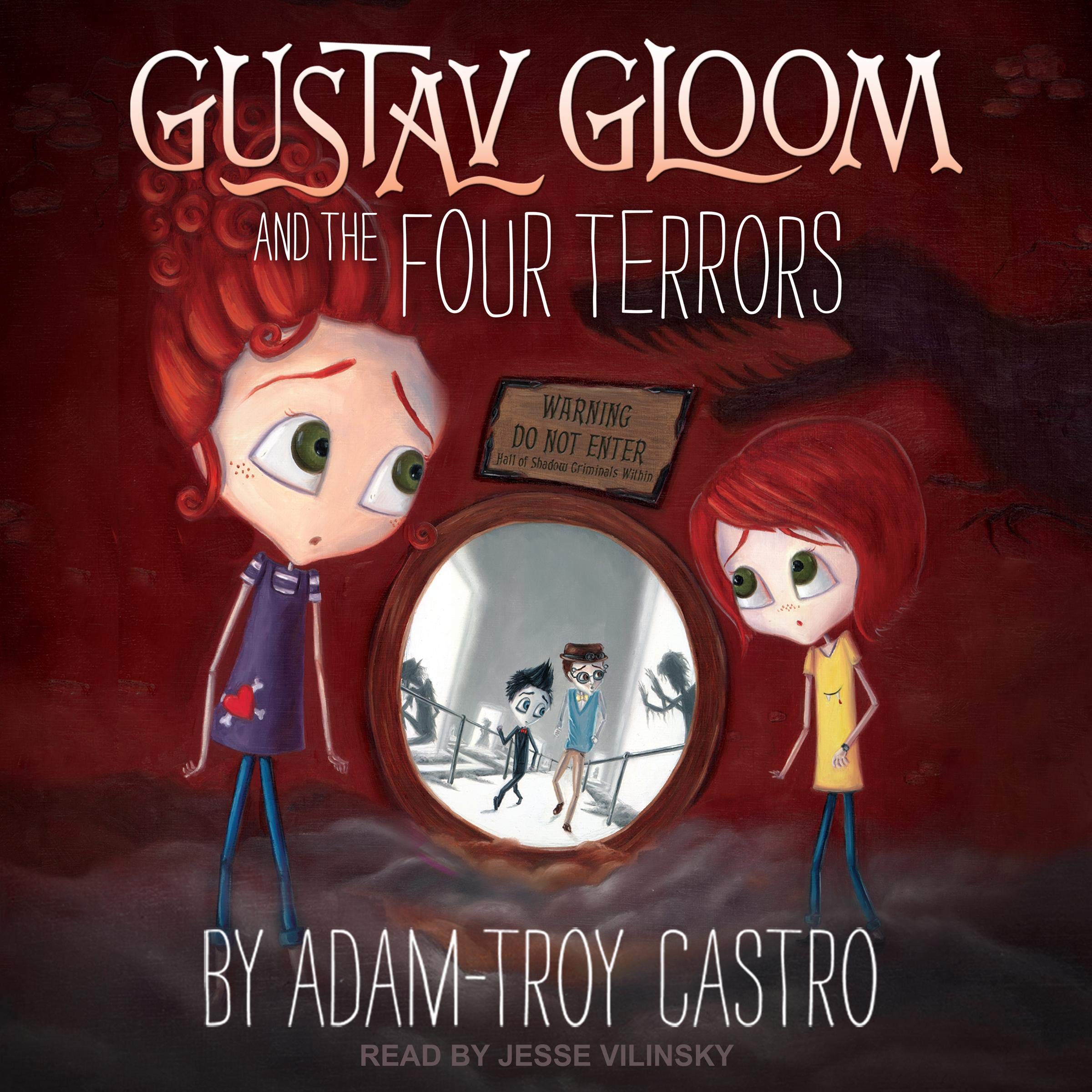 Cover art for Gustav Gloom and the Four Terrors