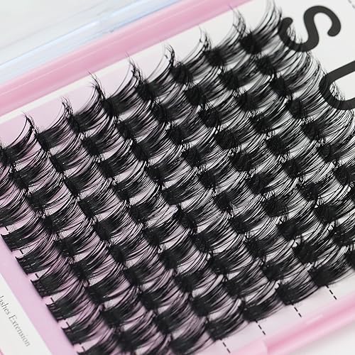 Miniatura 1 de Sulv Pestañas en racimo hechas a mano suaves y esponjosas de nuevo estilo longitud de 1011121314150630in o tamaño mixto para elegir injertar