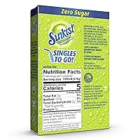 Vista 2 de Sunkist Soda Lemon Lime Singles To Go Drink Mix, 0.53 OZ, 6 CT (Pack of 12)