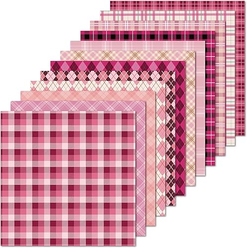 Paquete de bloc de papel de doble cara de 12 x 12 pulgadas, 36 hojas, papel decorativo para hacer tarjetas, planificador de diario, suministros