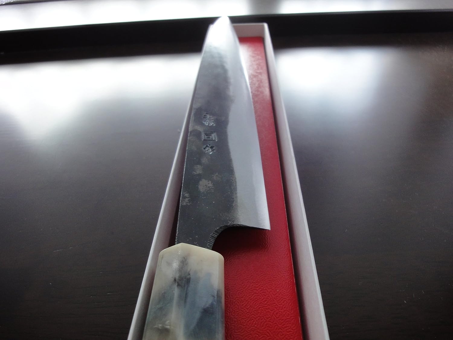 Handmade Sujihiki (240mm Blade) White Steel-1/japanese Sushi Kitchen Chef Knife