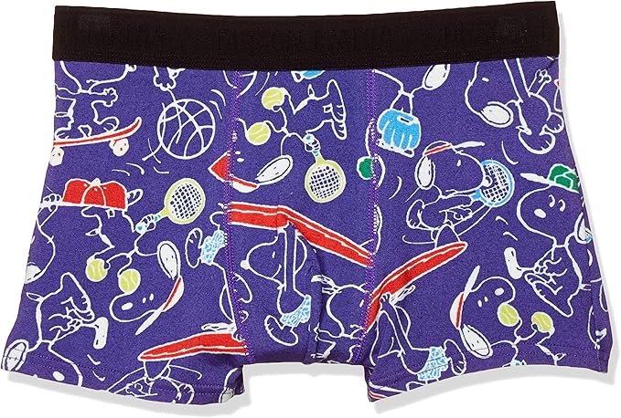 Amazon デザインマニア ボクサーパンツ スヌーピースポーツプリント 前開き無し メンズ パープル 日本 M 日本サイズm相当 ボクサー 通販