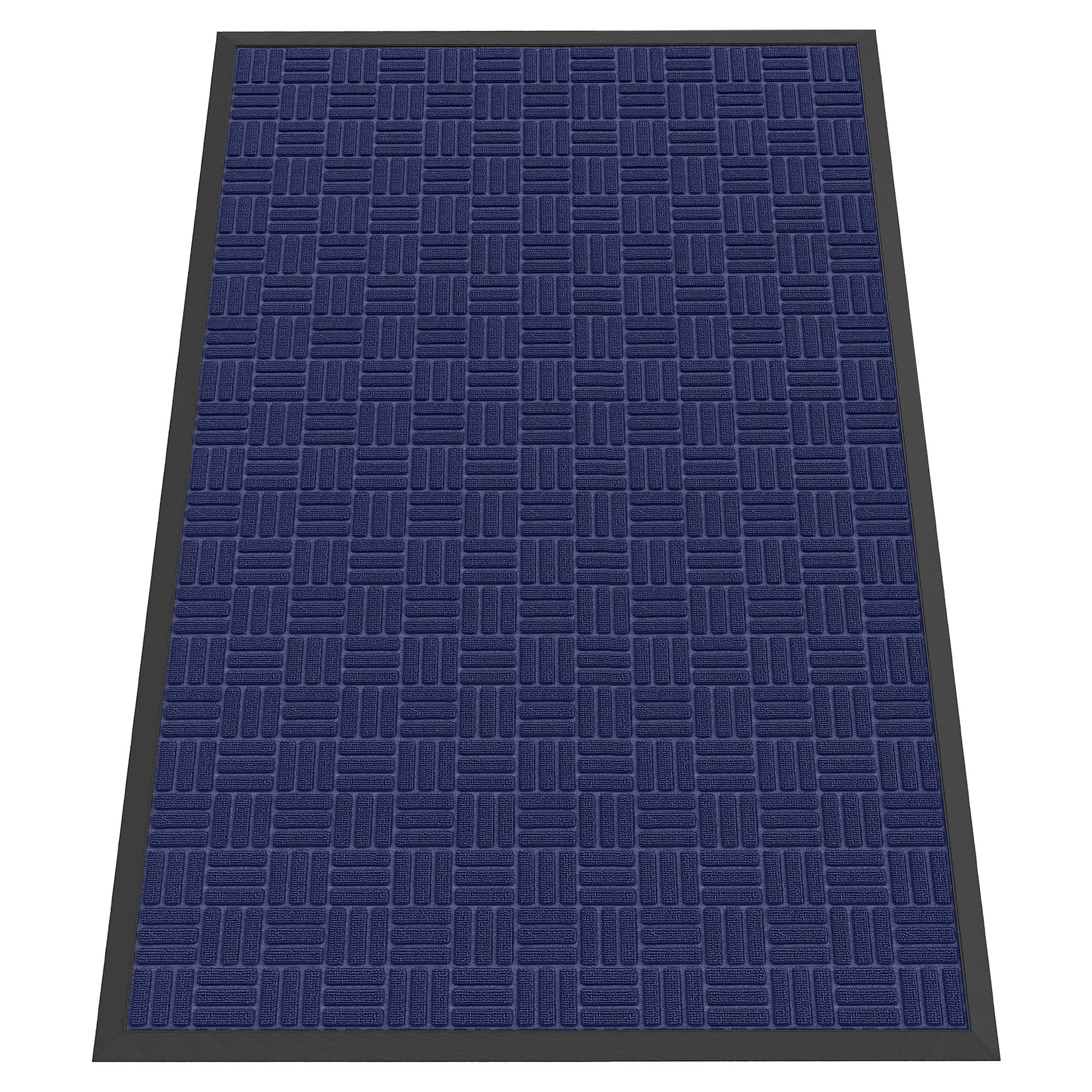 Black Doormat - 5'x3' Indoor Outdoor Entry Mat -29