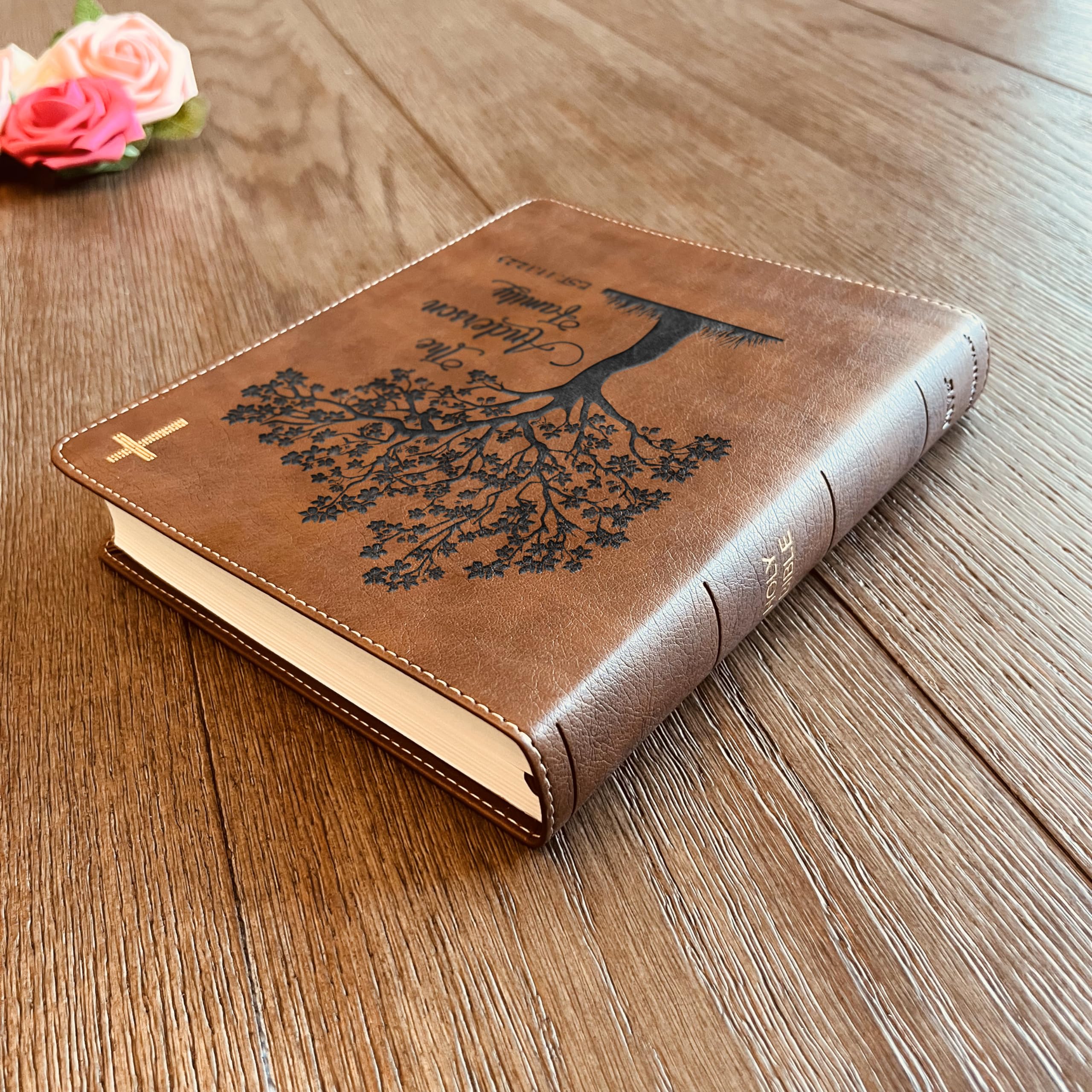 Personalized Family Bible | Custom NIV Family Tree Journaling Bible | Engraved Bible Wedding Bible Christian Gifts Family Bible for Wedding - Image 8