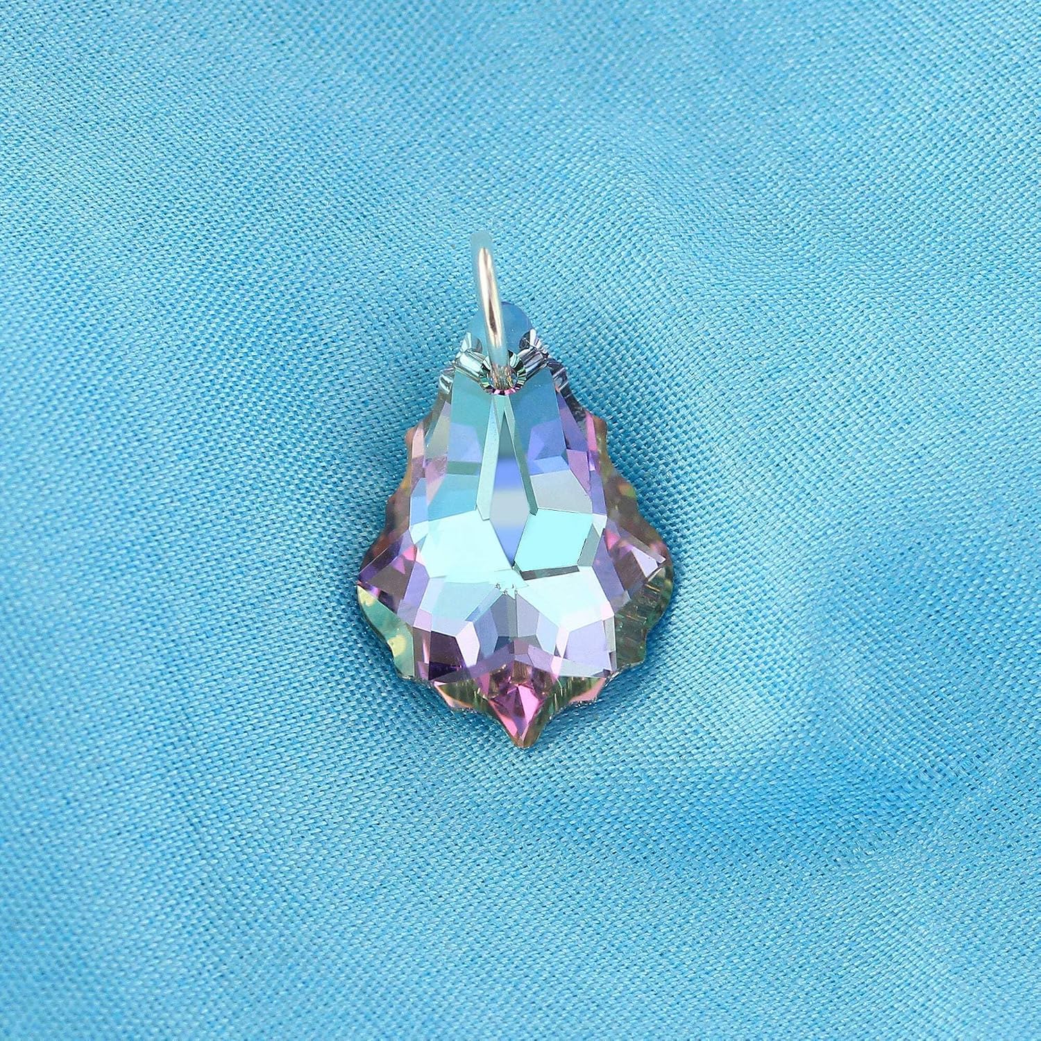 925 Sterling Silver Crystal Pendant Collection – Elegant Baroque and Multifaceted Austrian Crystal Jewelry for Women