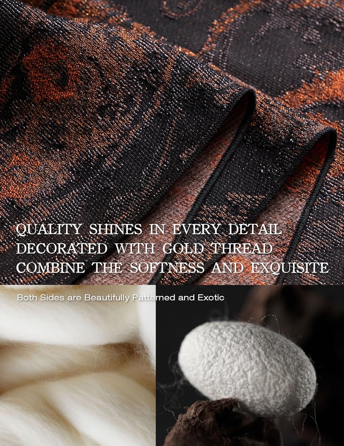 Luxurious Scarf for Women, Warm Soft Scarves Winter Gift for Her - Image 3