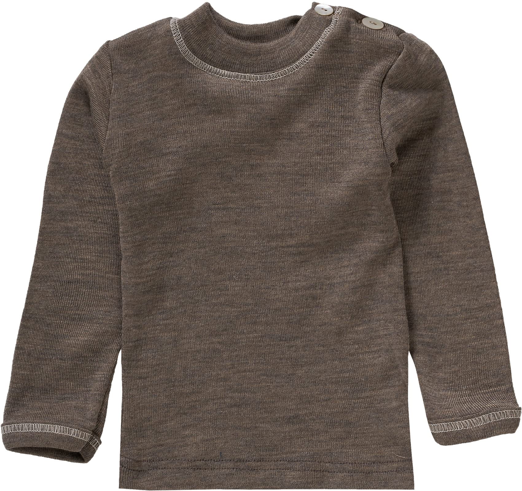 ENGEL Shirt Merino Wool Silk Baby t-Shirt Organic Pajama top 70 5110 (62/68, Walnut)