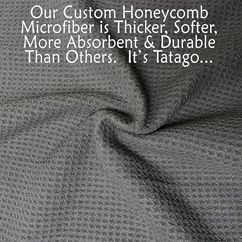 Miniatura 4 de Tatago Toalla de mano y sudor para yoga caliente, suave y absorbente, de secado rápido, de microfibra antideslizante para tapete de yoga XL o