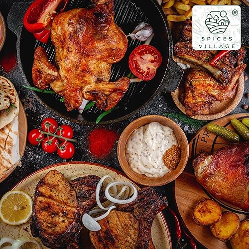 Miniatura 6 de SPICES VILLAGE Shawarma - Condimento de especias Shawarma, condimento para carne, carne de res, pollo, giroscopio y aves de corral, mezcla de