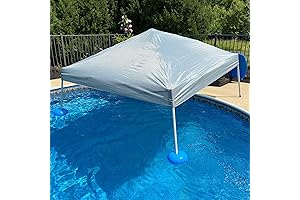 Sunjoy Floating Pool Canopy - Oasis of Relaxation