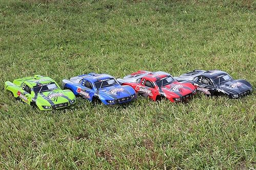 Miniatura 4 de SummitLink Reemplazo verde de cuerpo personalizado compatible para coche o camión RC escala 110 (camión no incluido) SSJ-G-01