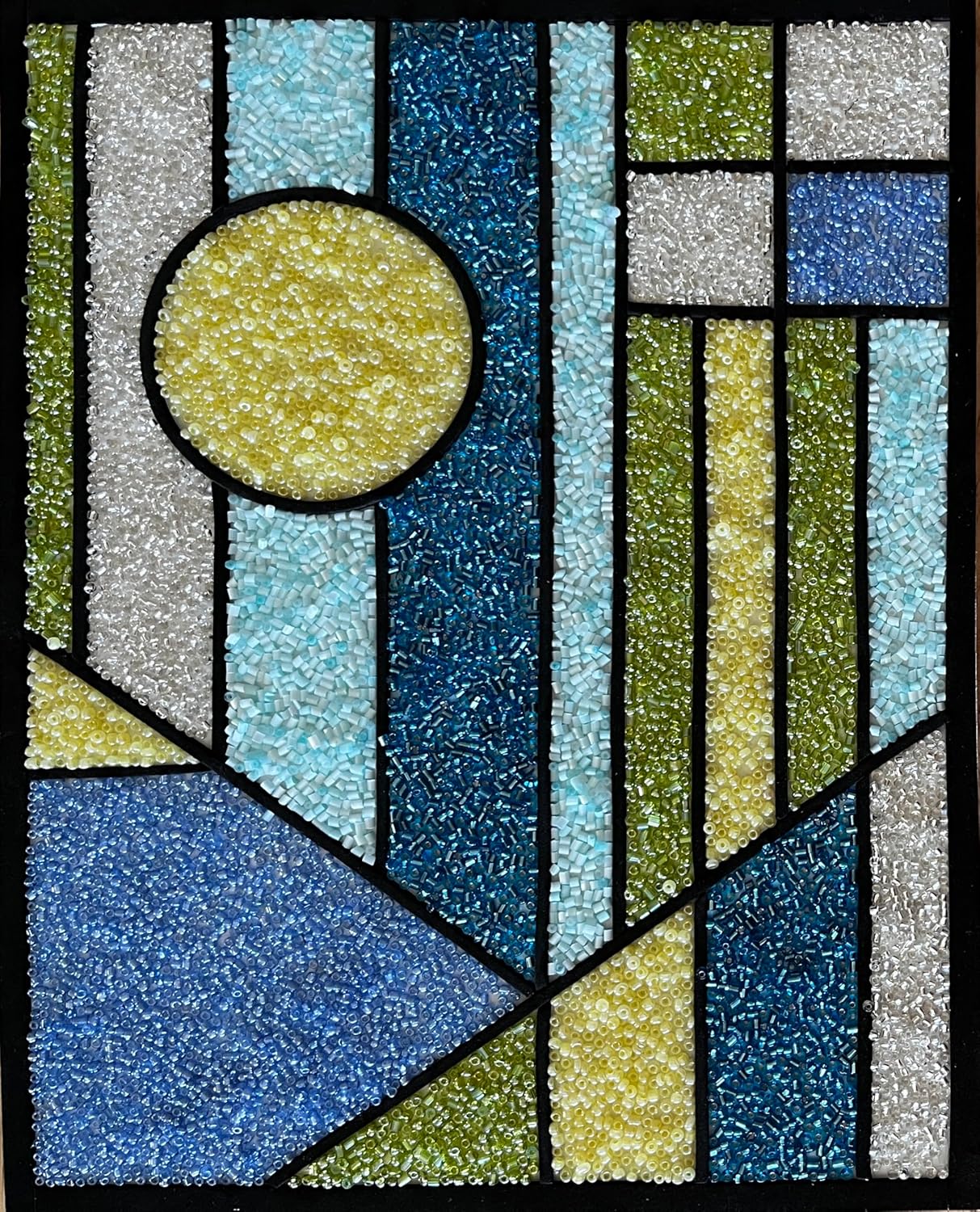 Bead Mosaic Kit - Geometric© with 4 Season Options (Fall)