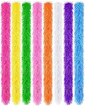 Taiyin Feather Boas Artificial Fluffy Boas Bulk Decoration for Wedding Costume Halloween Birthday Xmas