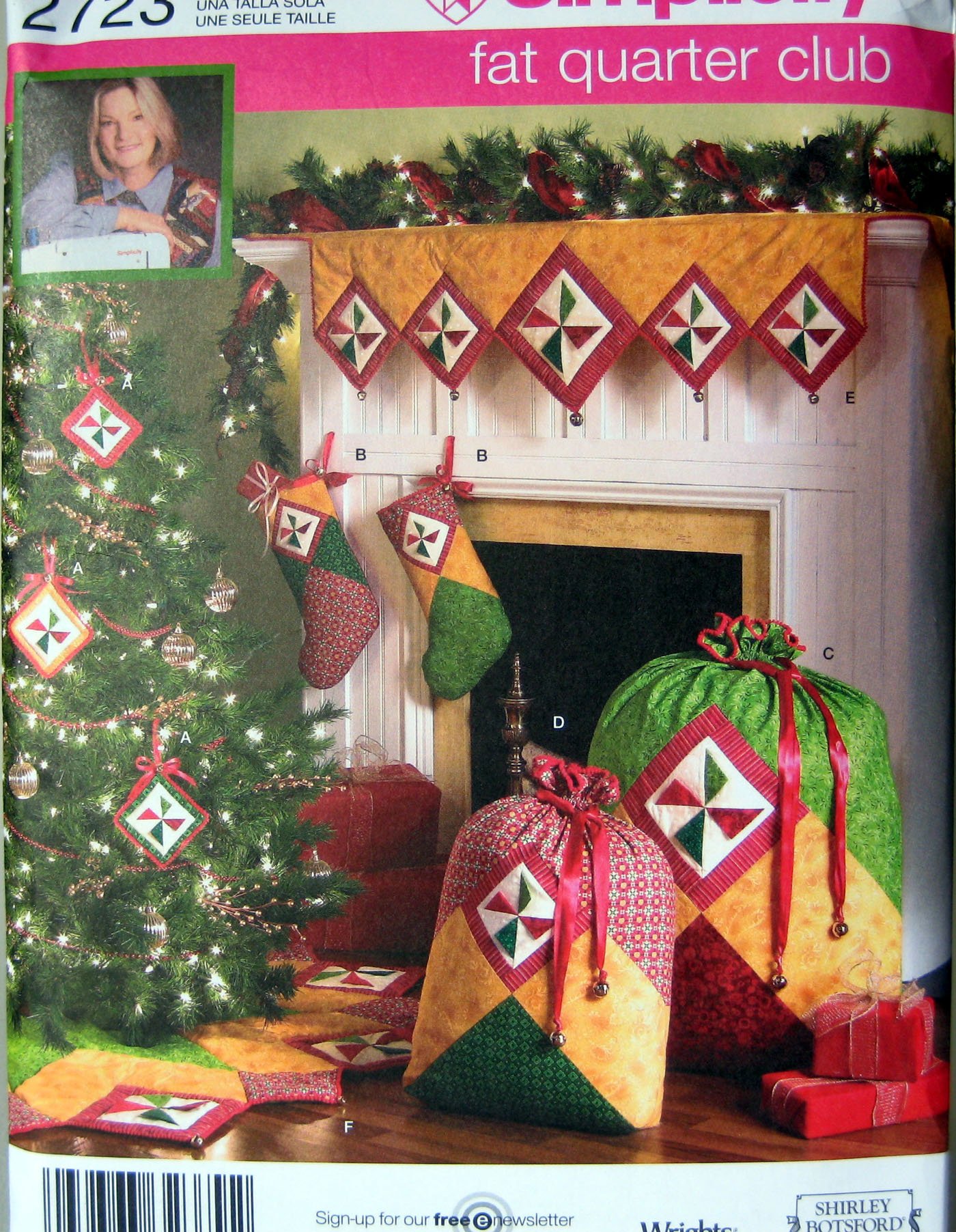 Simplicity Sewing Pattern 2723 Crafts, One Size