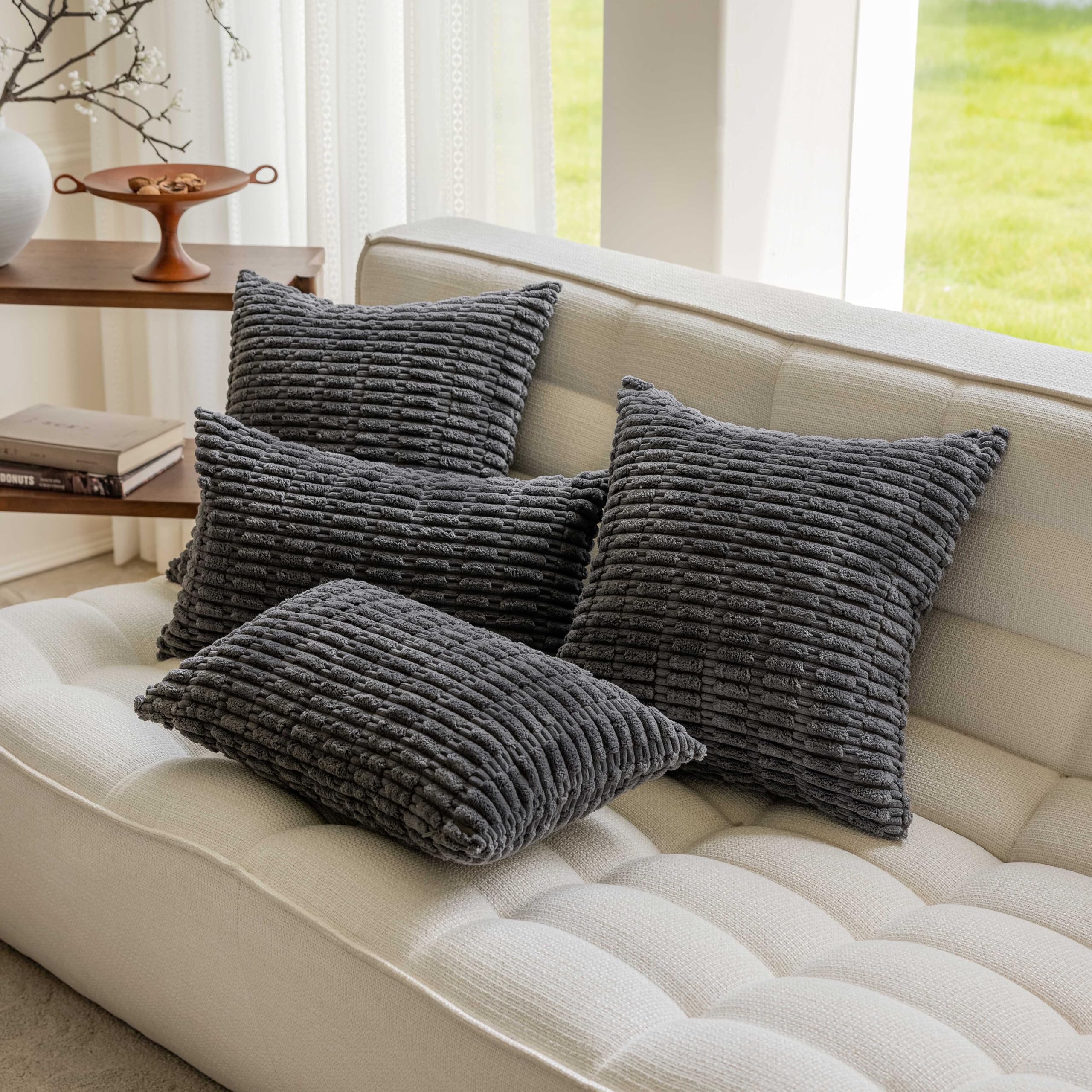 Home Brilliant Decorative Cushion Covers 45cm x 45cm - Image 3