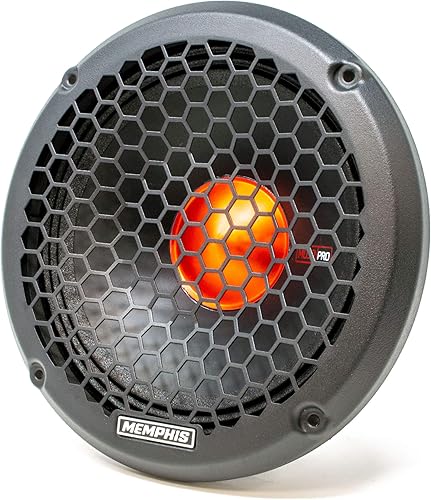 Memphis Audio MJP8 - Altavoz de rango medio MOJO Pro de 8" - Se vende individualmente