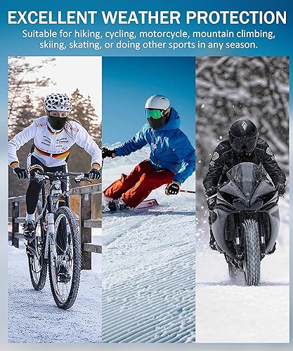 Miniatura 4 de bylikeho Pasamontañas para hombre, accesorios de automóvil, máscara de esquí para mujeres, máscara facial para clima frío, máscara facial de