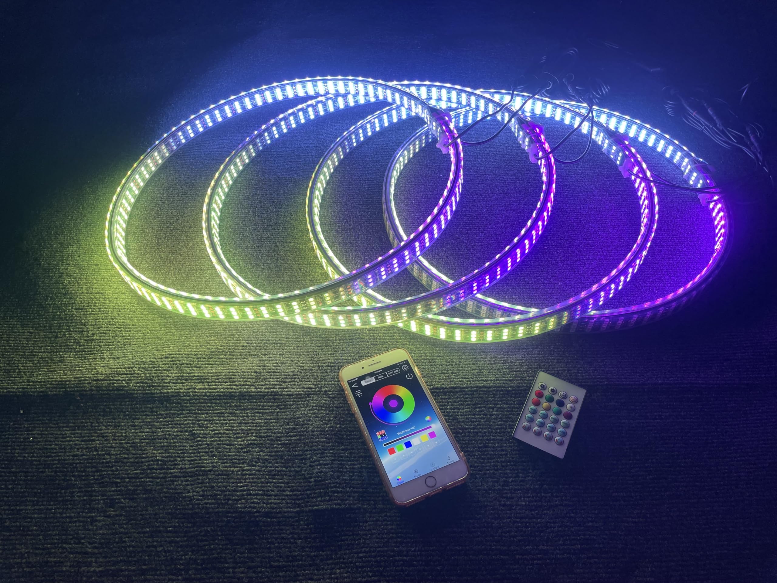 6 Rolls - Double Side Triple Row 17.5