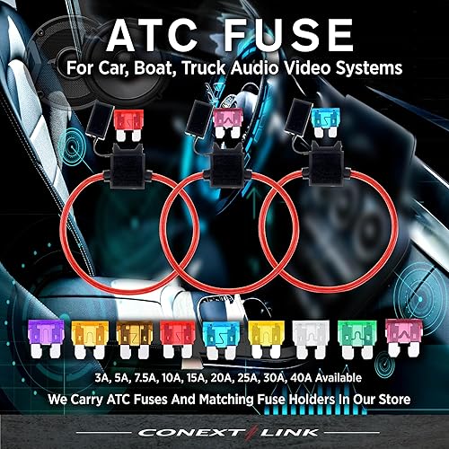 Miniatura 6 de Conext Link LFH18ATC-10 Loop ATC Portafusibles con tapa sin fusible, paquete de 10 (calibre 18) (15068)